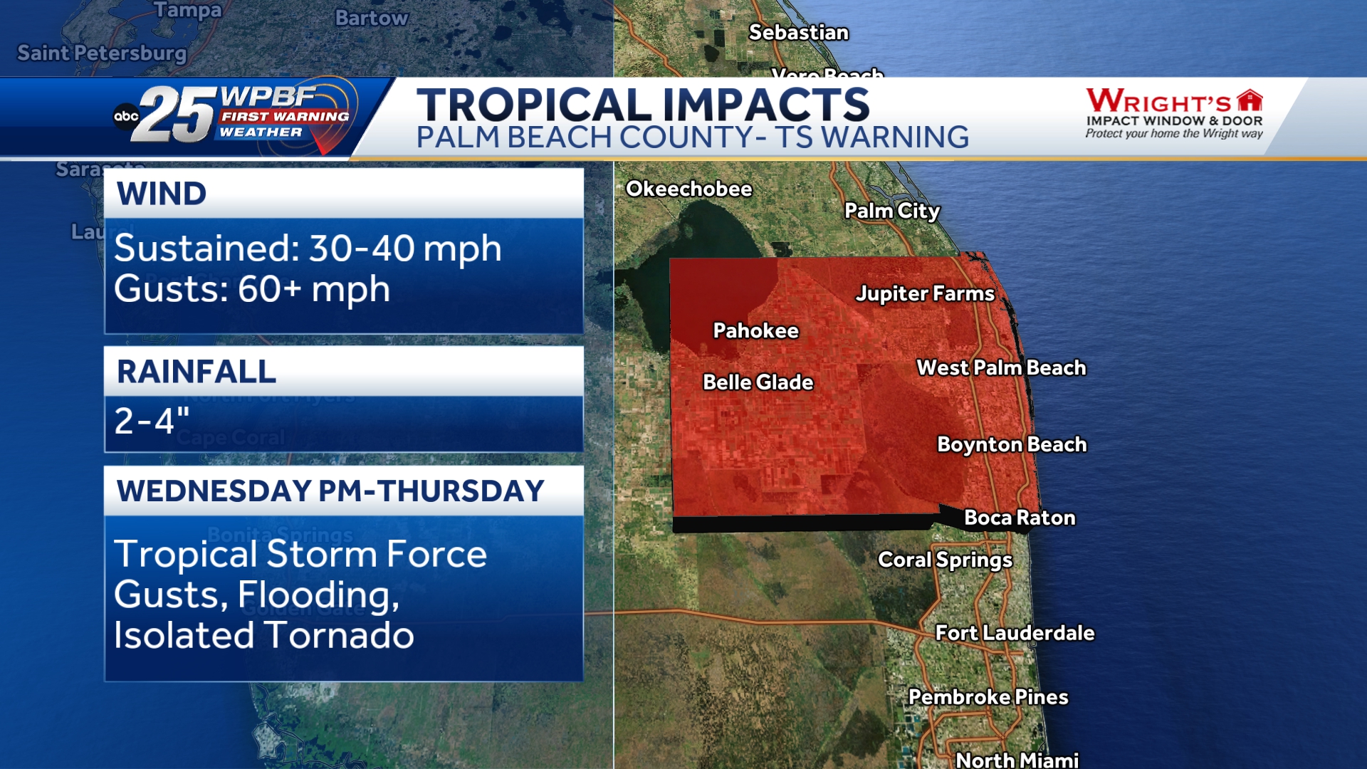 Hurricane Milton – Dojo CLOSED